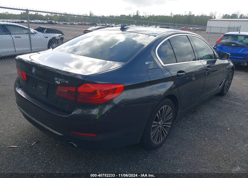 2019 BMW 530E IPERFORMANCE VIN: WBAJA9C55KB254143