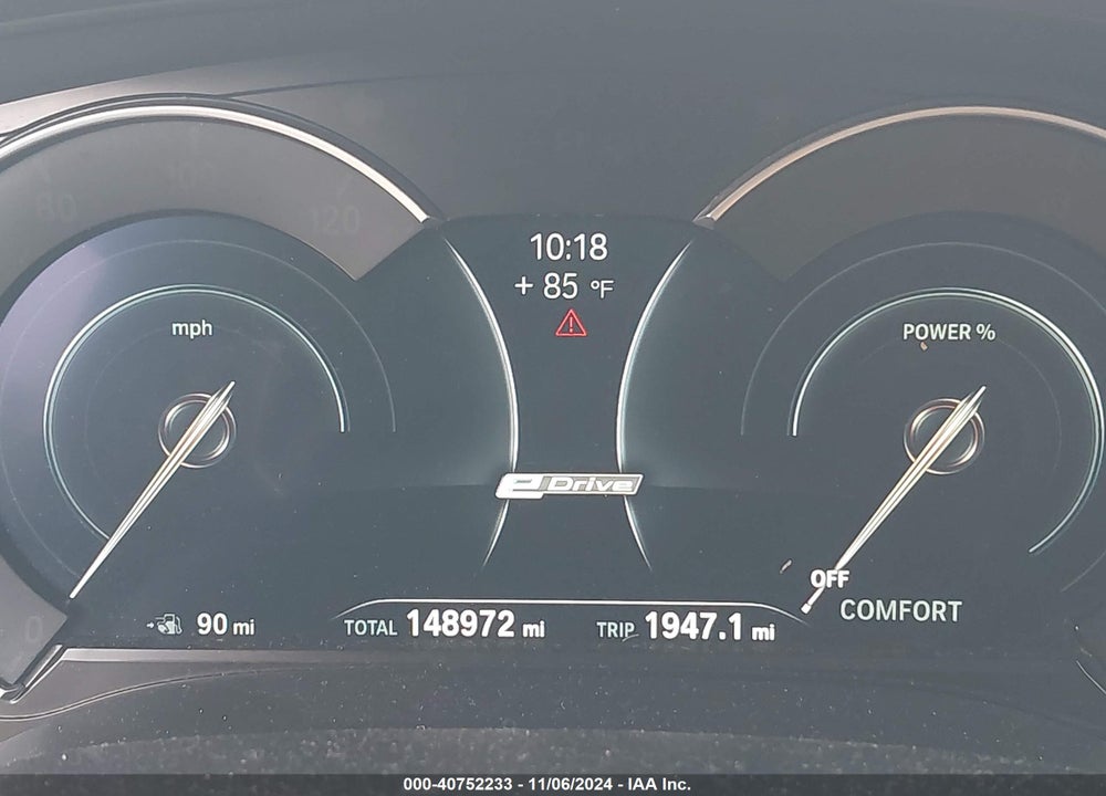 2019 BMW 530E IPERFORMANCE VIN: WBAJA9C55KB254143