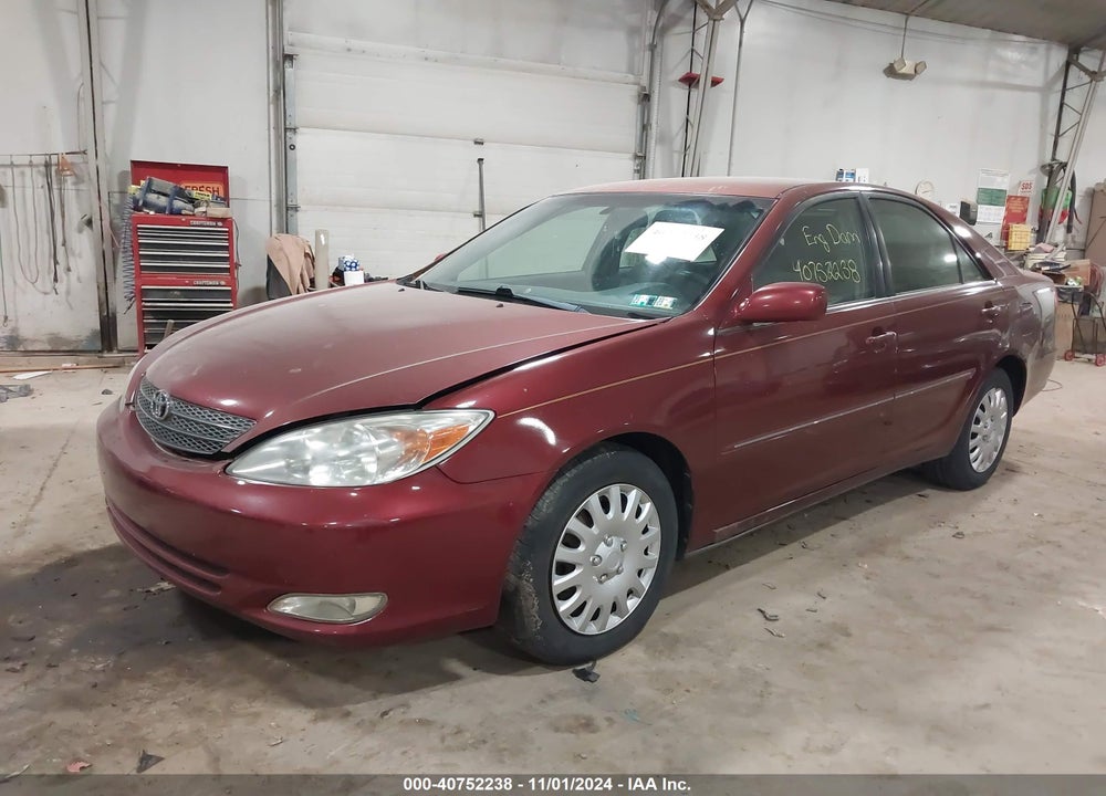 2004 TOYOTA CAMRY XLE VIN: 4T1BE30K54U290002