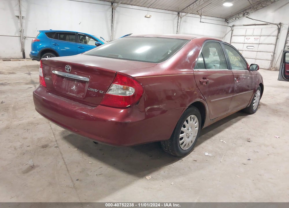2004 TOYOTA CAMRY XLE VIN: 4T1BE30K54U290002