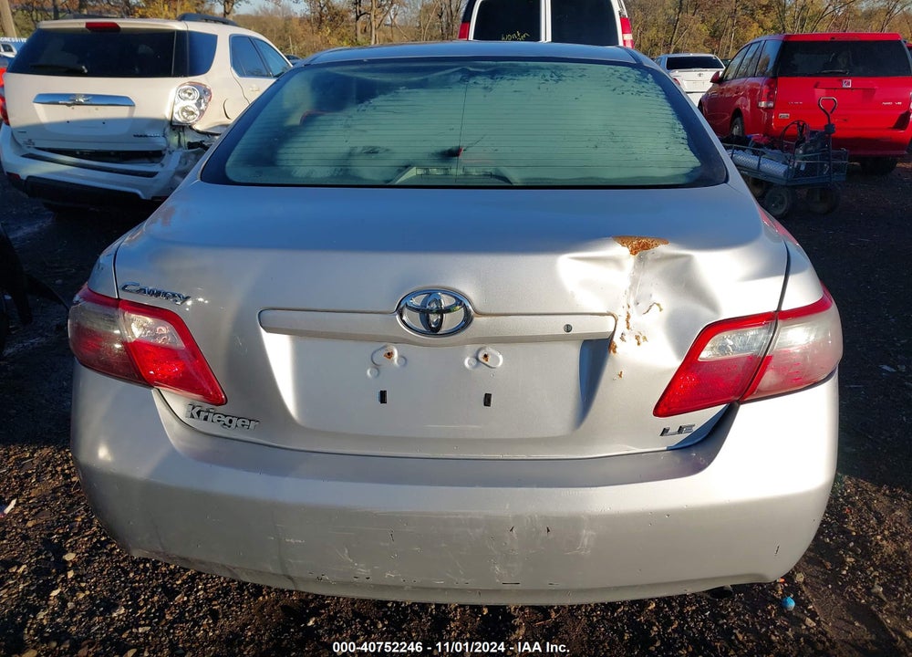 2008 TOYOTA CAMRY LE VIN: 4T1BE46K98U221896