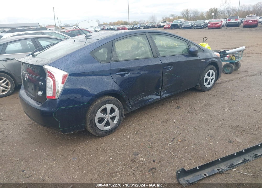 2015 TOYOTA PRIUS FOUR VIN: JTDKN3DU9F0446908