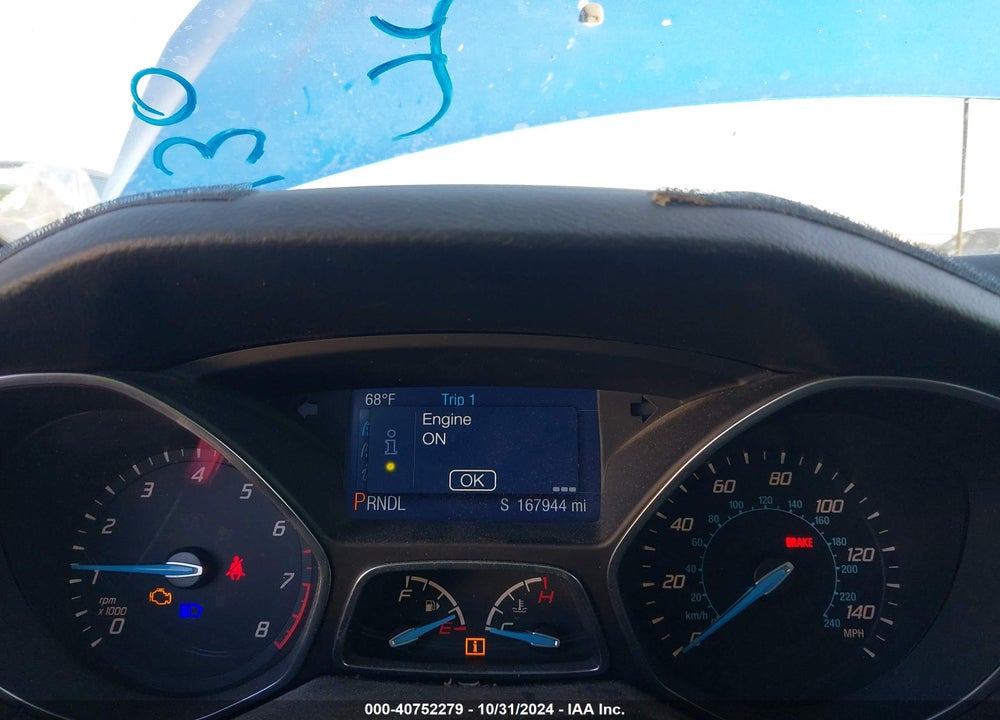 2014 FORD FOCUS SE VIN: 1FADP3F23EL432567