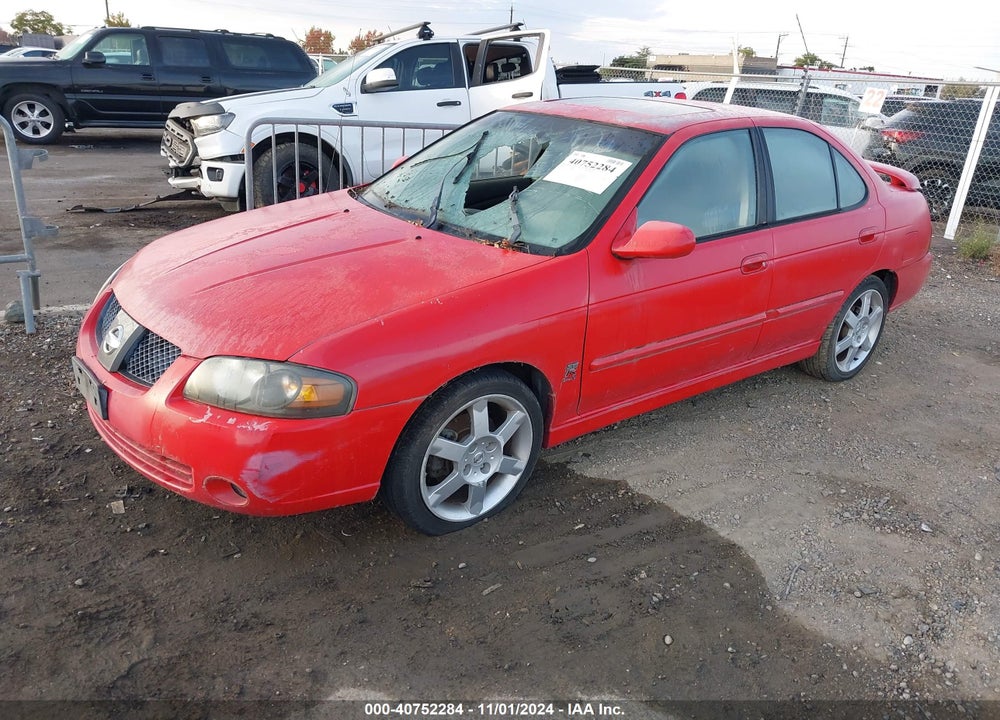 2004 NISSAN SENTRA SE-R SPEC V VIN: 3N1AB51A84L738031