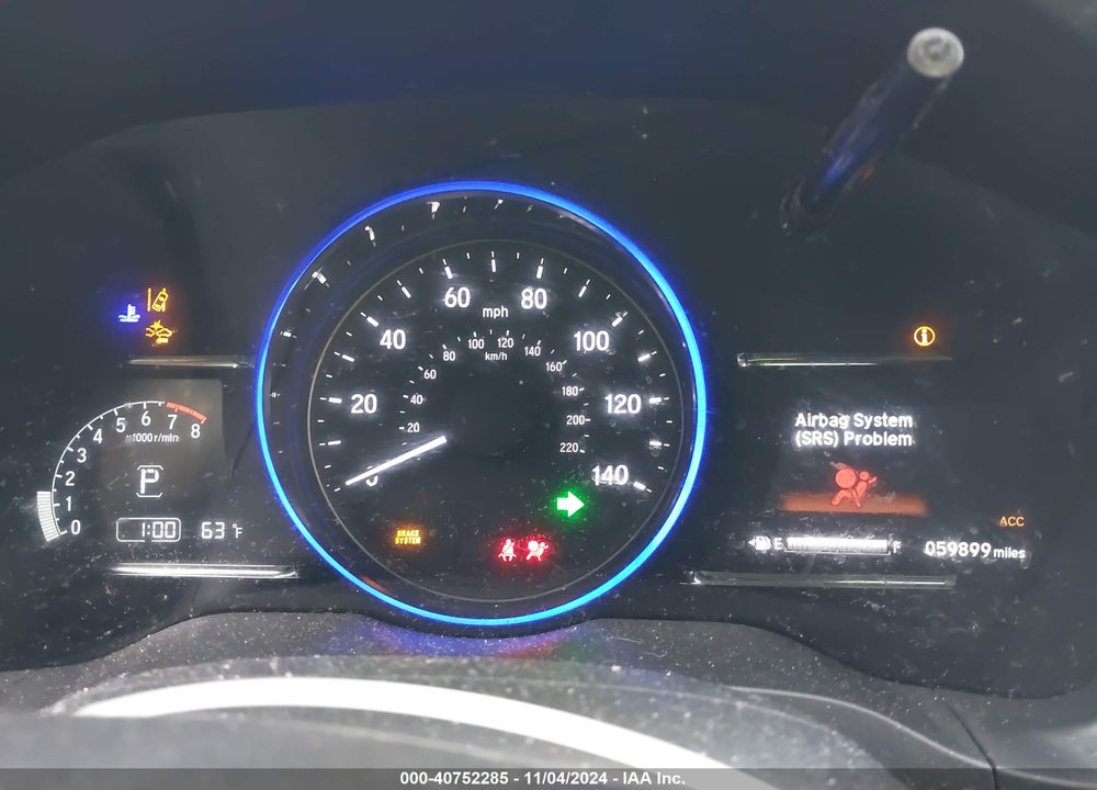2020 HONDA HR-V AWD EX VIN: 3CZRU6H59LM711612
