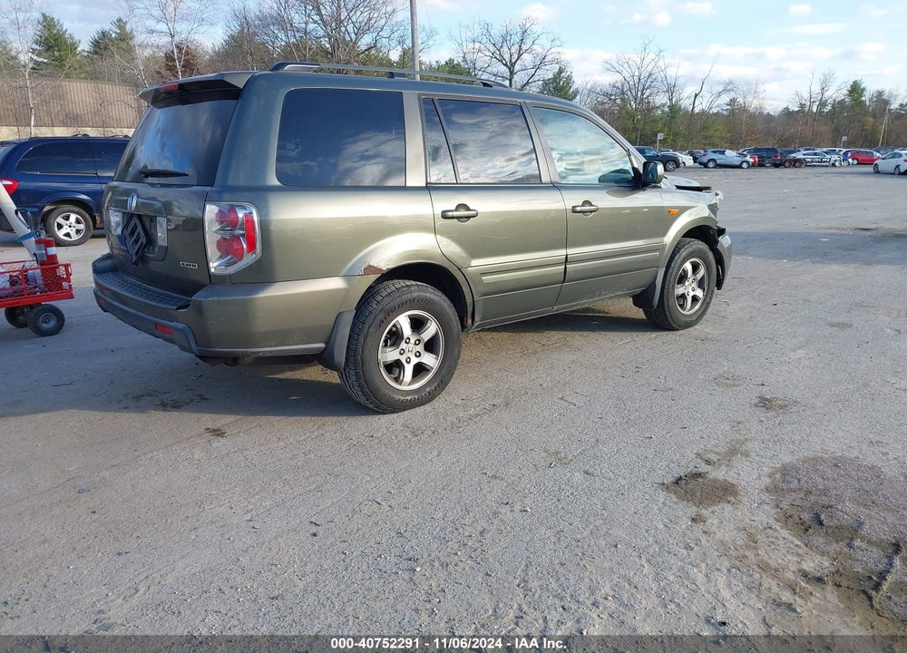 2006 HONDA PILOT EX-L VIN: 5FNYF18596B023021