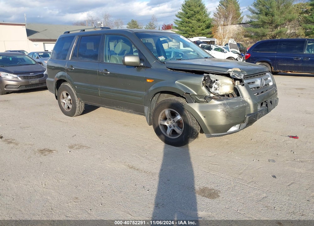 2006 HONDA PILOT EX-L VIN: 5FNYF18596B023021