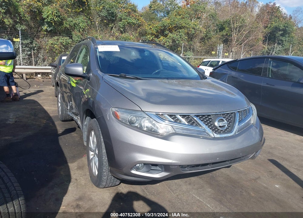 2011 NISSAN MURANO SL VIN: JN8AZ1MW7BW169774