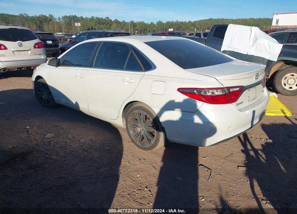2016 TOYOTA CAMRY SE VIN: 4T1BF1FK7GU146836