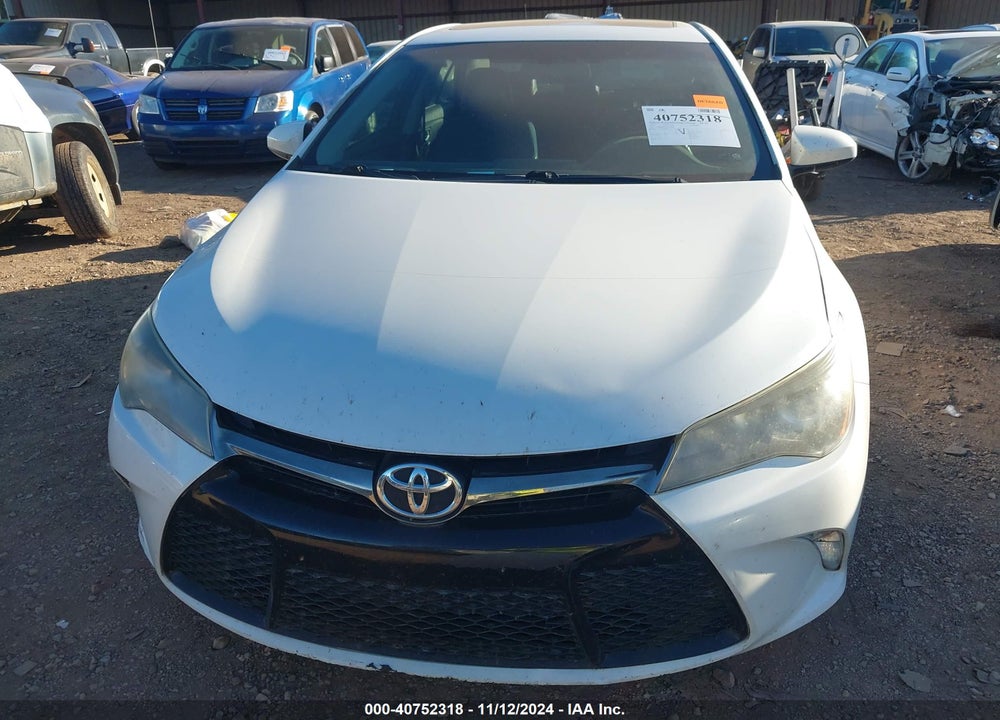 2016 TOYOTA CAMRY SE VIN: 4T1BF1FK7GU146836
