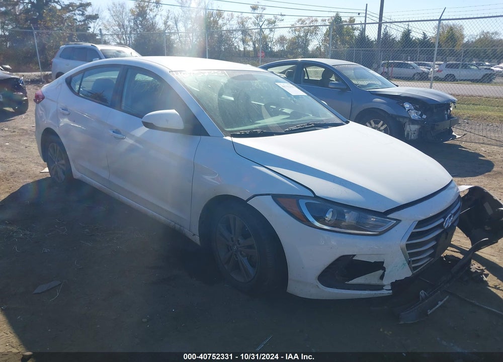2018 HYUNDAI ELANTRA SEL VIN: 5NPD84LF1JH242530