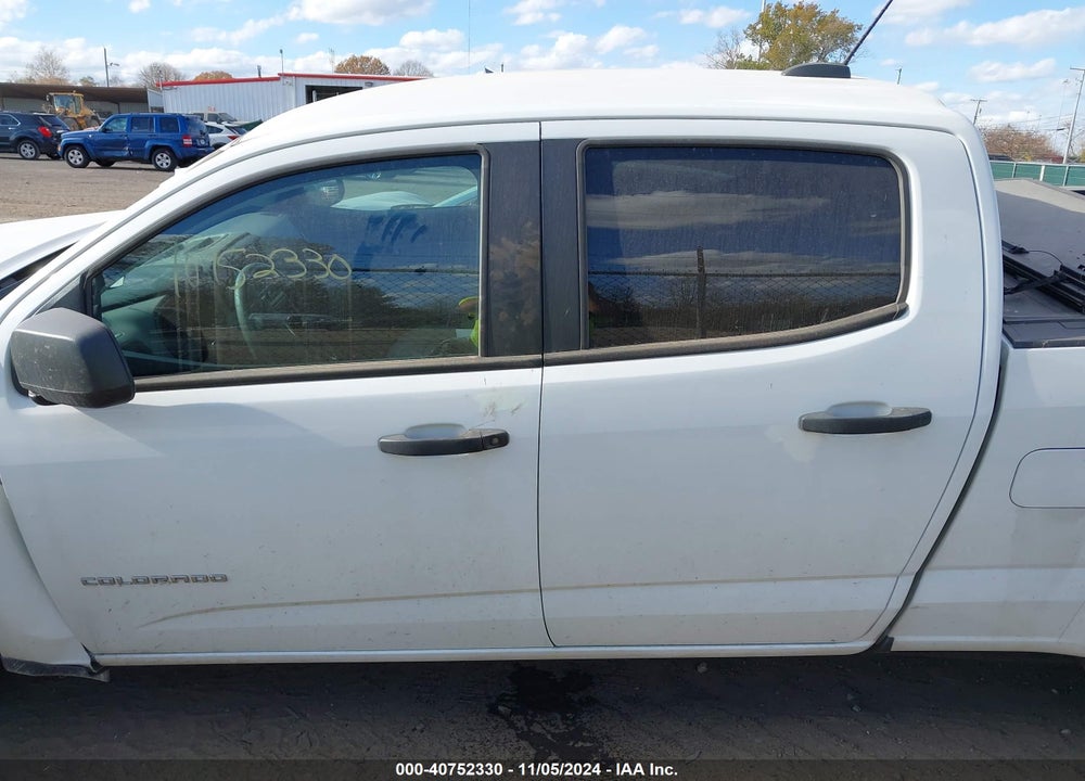 2022 CHEVROLET COLORADO 4WD LONG BOX WT VIN: 1GCGTBEN9N1135372
