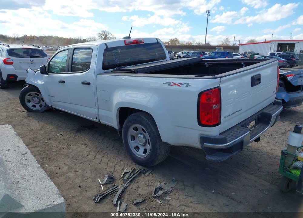 2022 CHEVROLET COLORADO 4WD LONG BOX WT VIN: 1GCGTBEN9N1135372