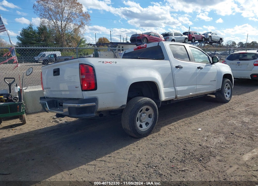 2022 CHEVROLET COLORADO 4WD LONG BOX WT VIN: 1GCGTBEN9N1135372