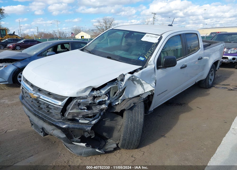 2022 CHEVROLET COLORADO 4WD LONG BOX WT VIN: 1GCGTBEN9N1135372