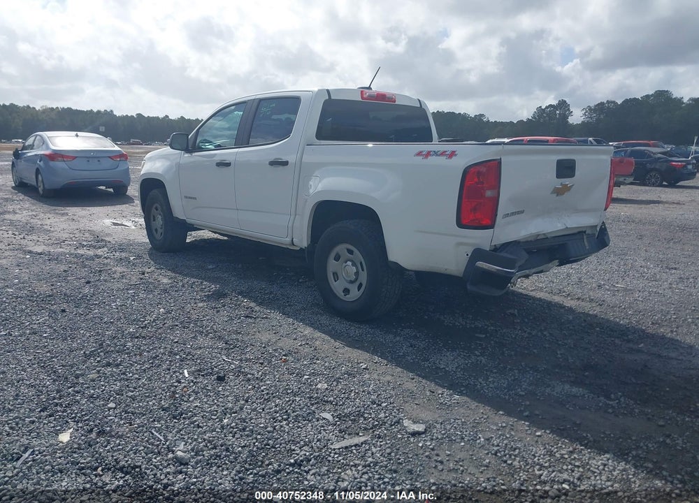 2016 CHEVROLET COLORADO WT VIN: 1GCGTBE3XG1285492