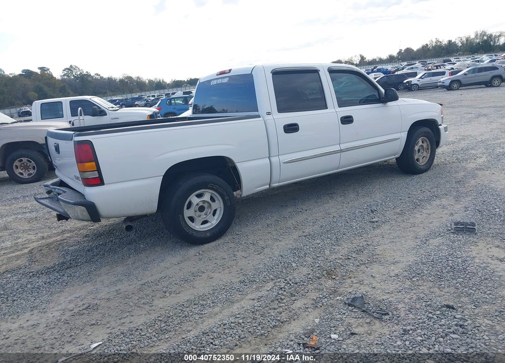 2004 GMC SIERRA 1500 SLE VIN: 2GTEC13T441326161