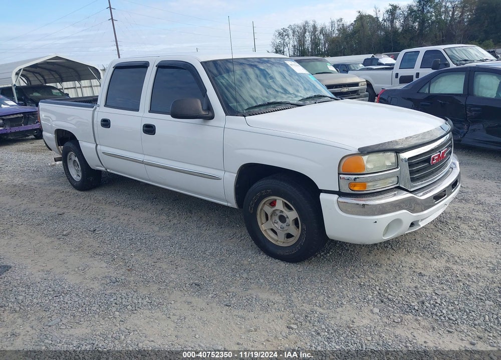 2004 GMC SIERRA 1500 SLE VIN: 2GTEC13T441326161