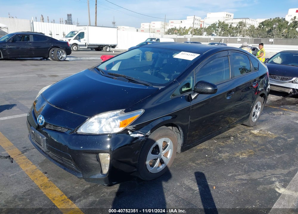 2012 TOYOTA PRIUS TWO VIN: JTDKN3DU3C1589570