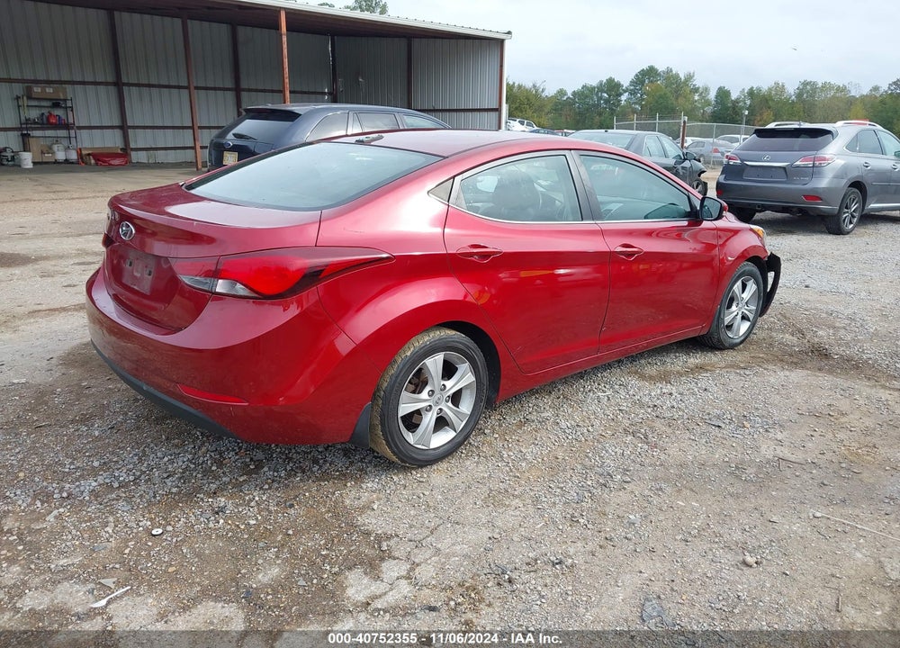 2016 HYUNDAI ELANTRA VALUE EDITION VIN: 5NPDH4AE9GH728800