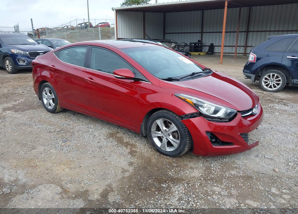 2016 HYUNDAI ELANTRA VALUE EDITION VIN: 5NPDH4AE9GH728800