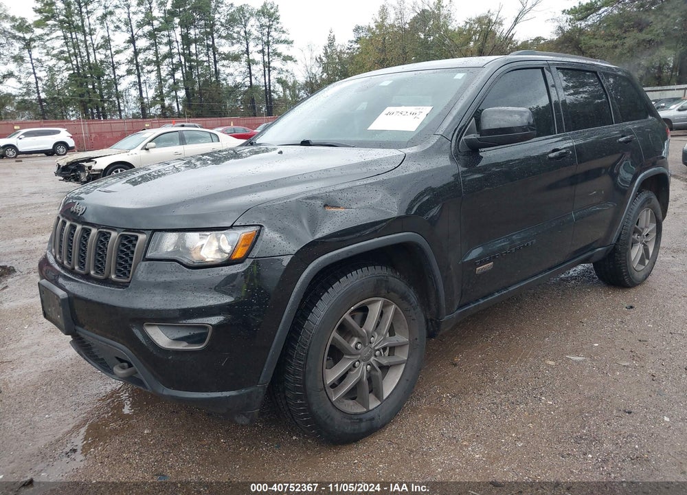 2016 CHEROKEE JEEP GRAND  75TH ANNIVERSARY VIN: 1C4RJEAG6GC415720
