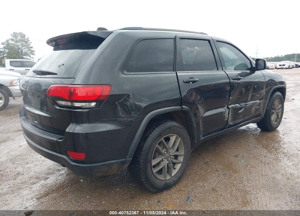 2016 CHEROKEE JEEP GRAND  75TH ANNIVERSARY VIN: 1C4RJEAG6GC415720