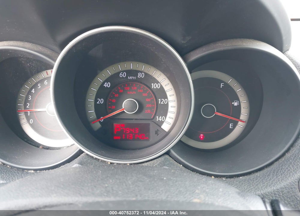 2012 KIA FORTE EX VIN: KNAFU4A22C5611951