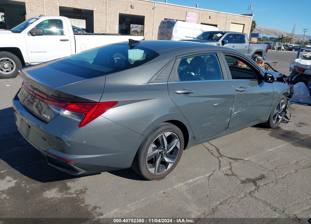 2023 HYUNDAI ELANTRA HYBRID LIMITED VIN: KMHLN4AJ6PU086331