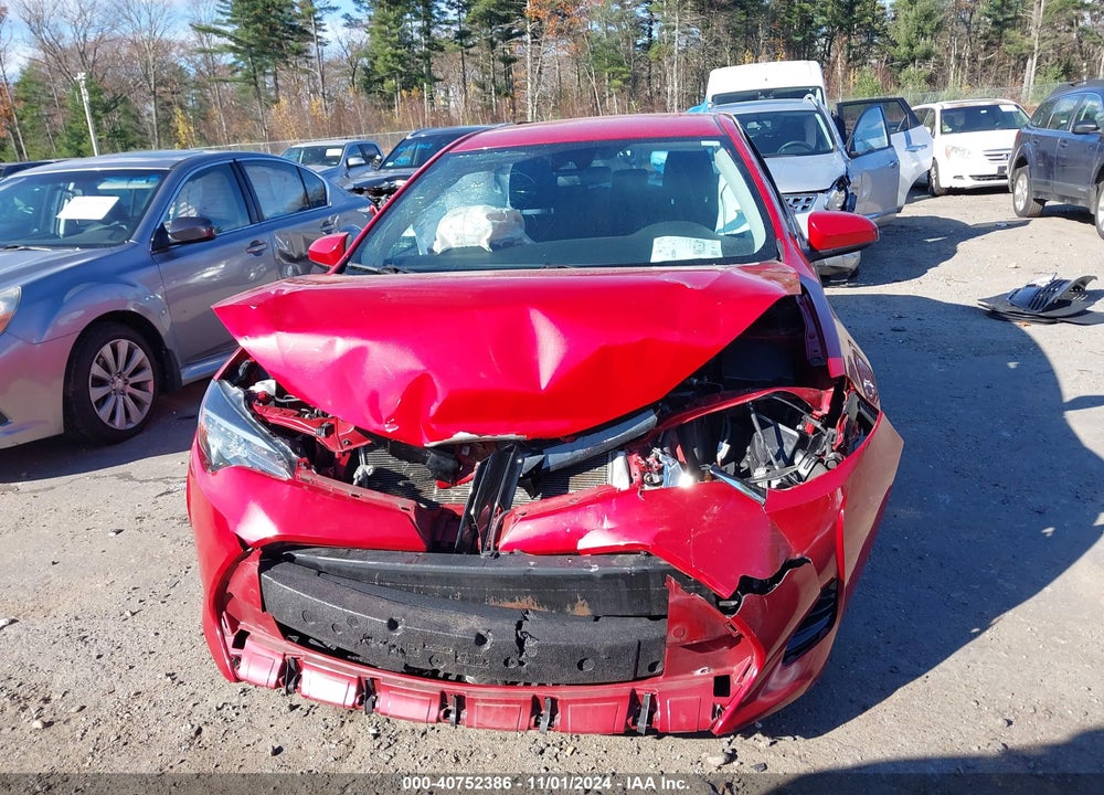 2018 TOYOTA COROLLA LE VIN: 2T1BURHE1JC056604