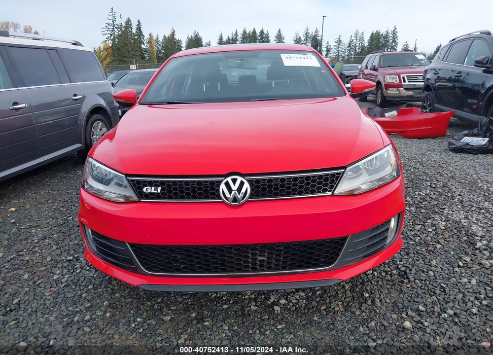 2013 VOLKSWAGEN GLI AUTOBAHN VIN: 3VW5S7AJ6DM310055