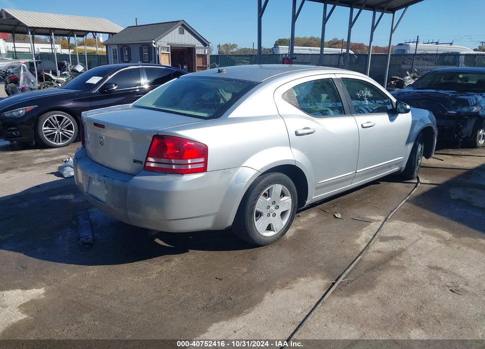 2008 DODGE AVENGER SE VIN: 1B3LC46R38N278778