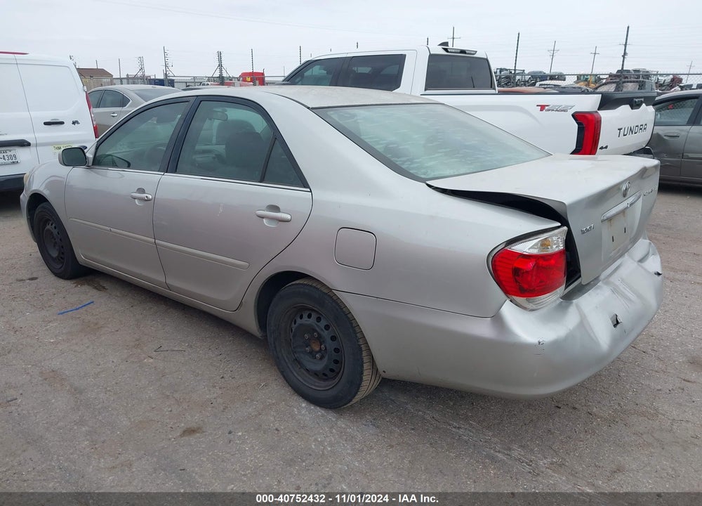 2006 TOYOTA CAMRY LE VIN: 4T1BE32K66U695589
