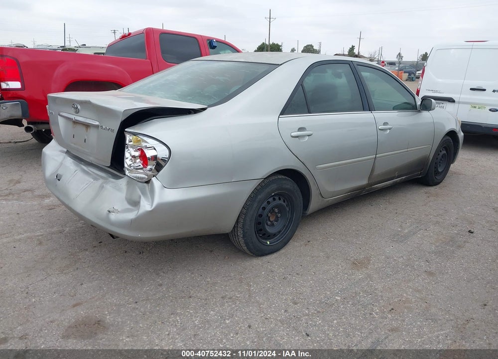 2006 TOYOTA CAMRY LE VIN: 4T1BE32K66U695589