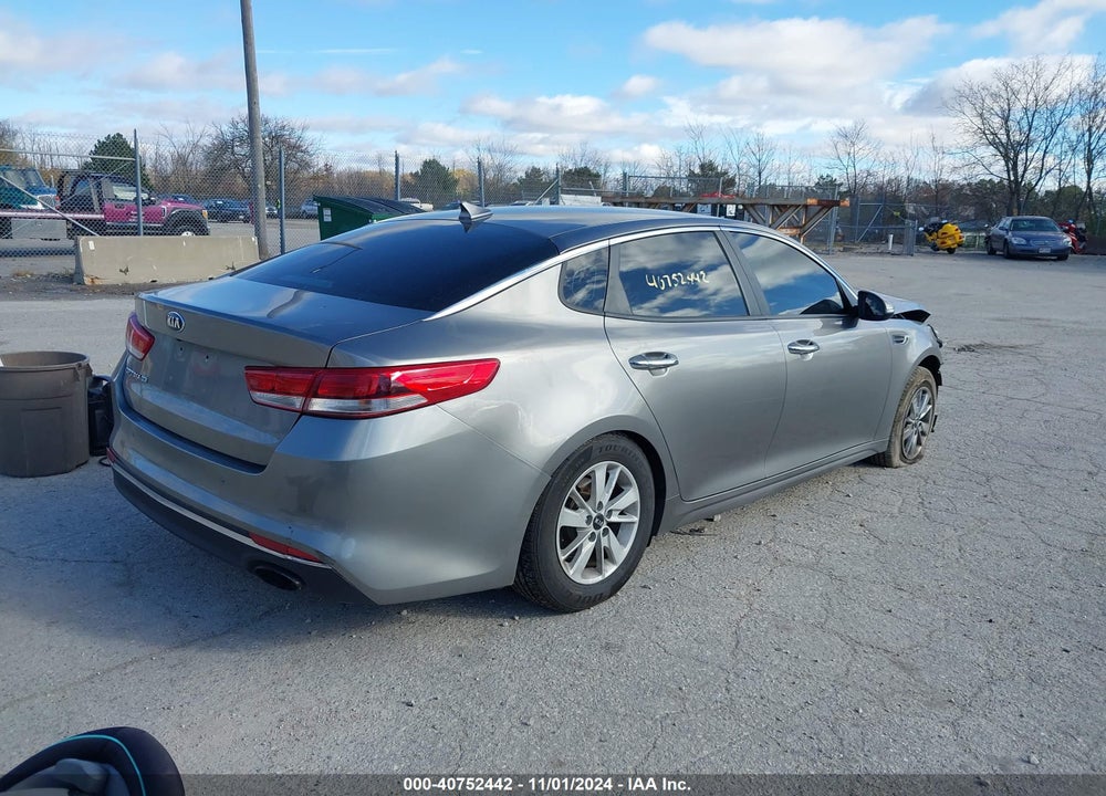 2018 KIA OPTIMA LX VIN: 5XXGT4L36JG227891