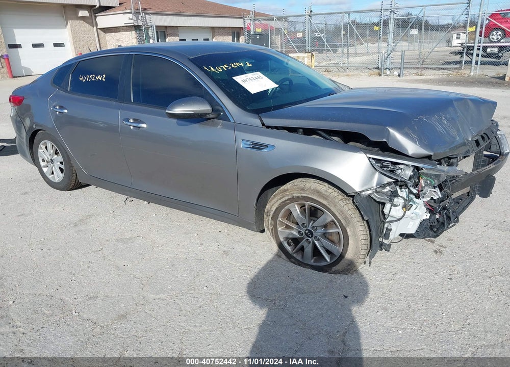 2018 KIA OPTIMA LX VIN: 5XXGT4L36JG227891