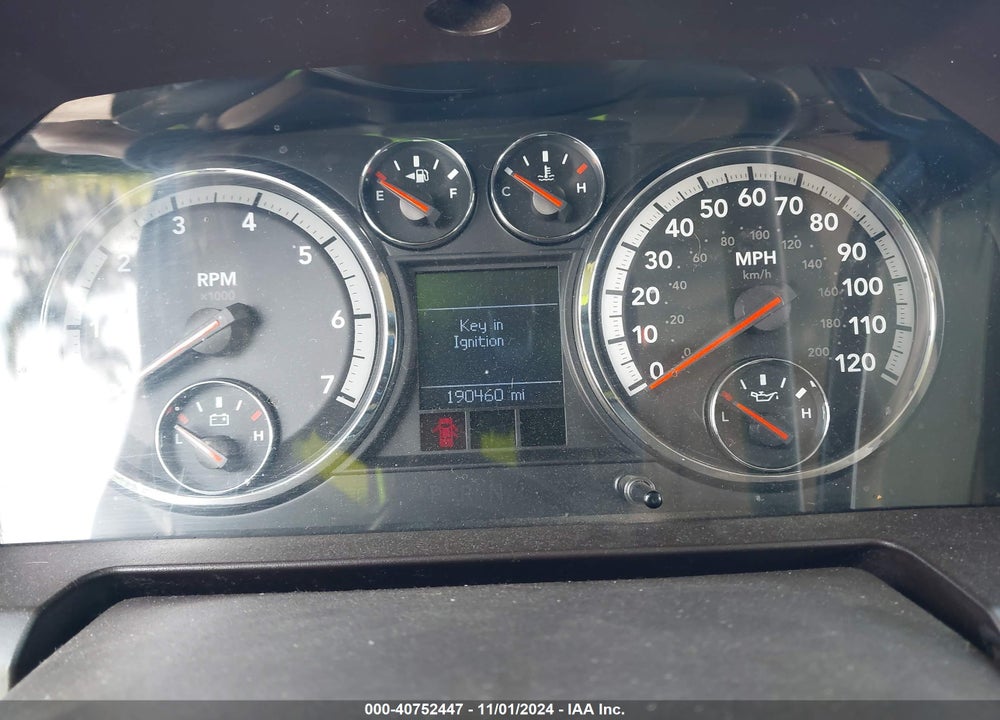 2009 DODGE RAM 1500 SLT/SPORT/TRX VIN: 1D3HB18P69S800640