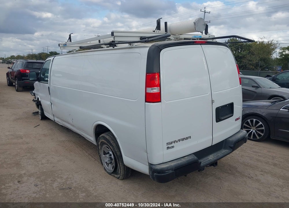 2023 GMC SAVANA CARGO RWD 3500 EXTENDED WHEELBASE WORK VAN VIN: 1GTZ7HFP9P1135276