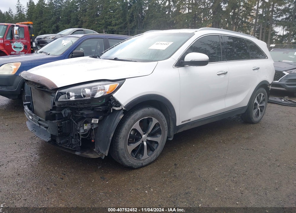 2017 KIA SORENTO 3.3L EX VIN: 5XYPHDA53HG269396