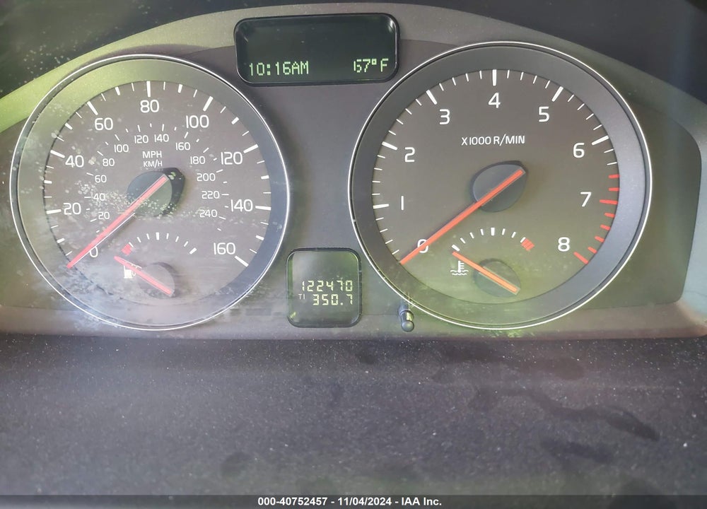 2010 VOLVO S40 2.4I VIN: YV1390MS5A2502596