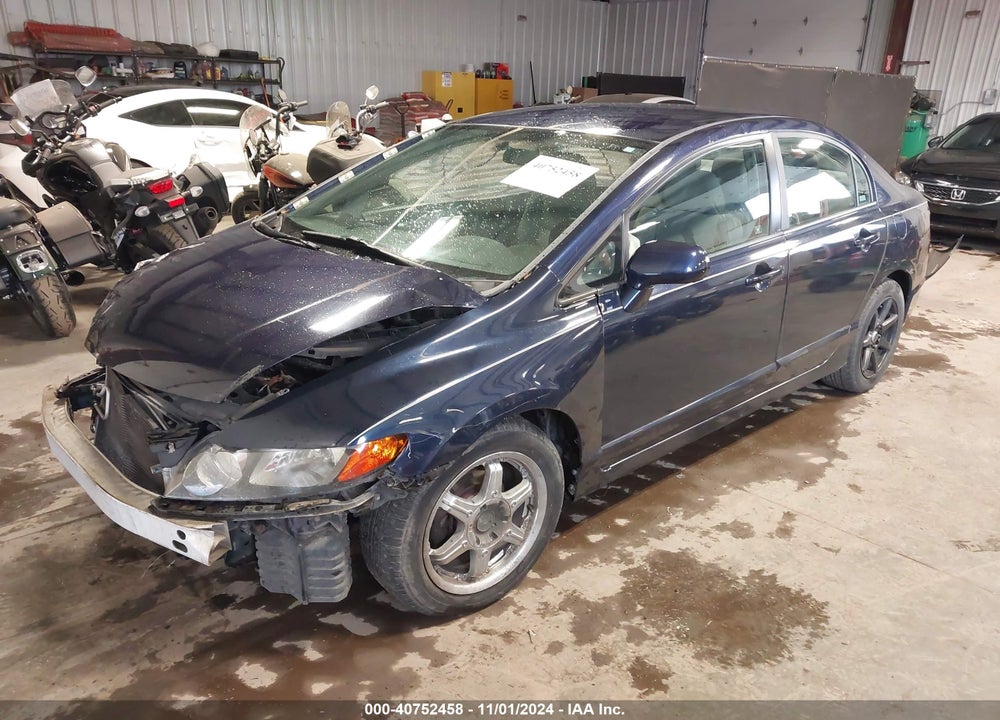 2008 HONDA CIVIC LX VIN: 1HGFA16598L050116