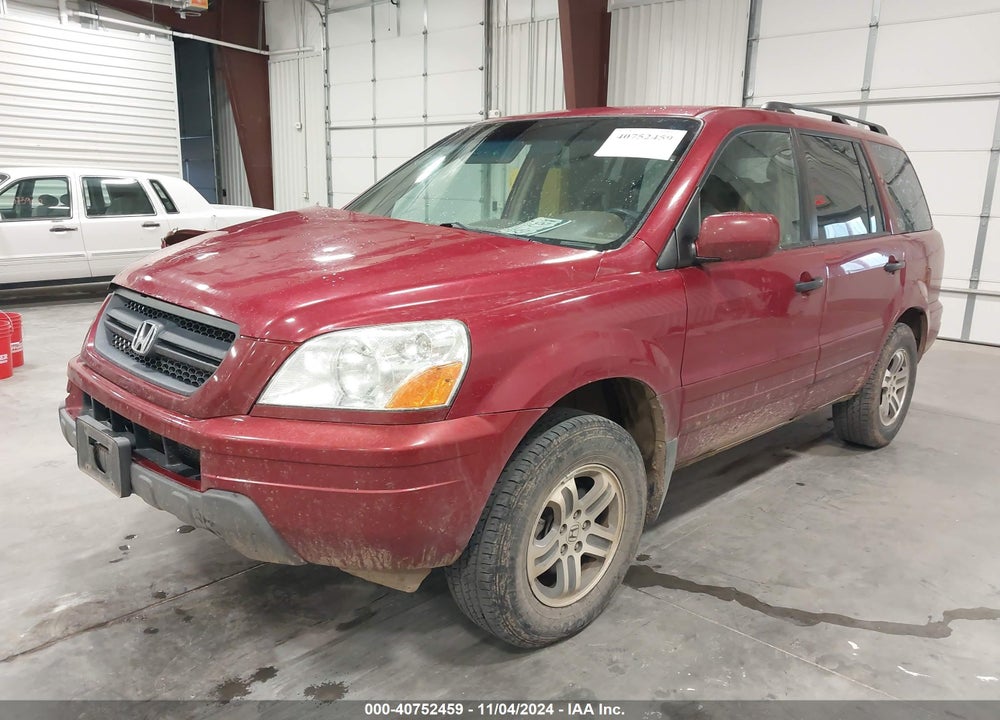 2004 HONDA PILOT EX VIN: 2HKYF18524H619683