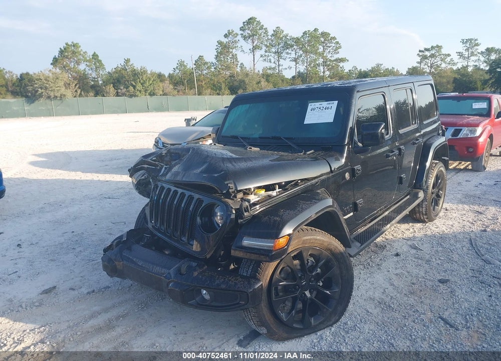 2021 JEEP WRANGLER UNLIMITED HIGH ALTITUDE 4X4 VIN: 1C4HJXEN7MW792549