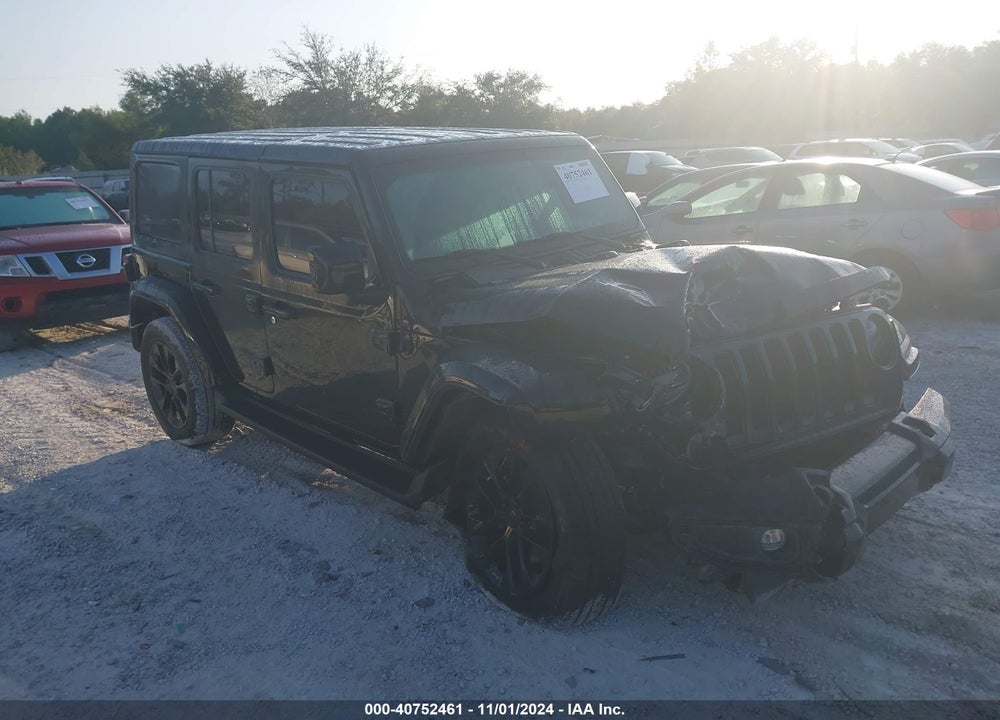 2021 JEEP WRANGLER UNLIMITED HIGH ALTITUDE 4X4 VIN: 1C4HJXEN7MW792549