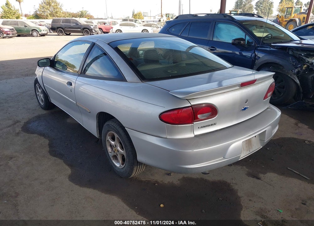 2002 CHEVROLET CAVALIER VIN: 1G1JC124127358731