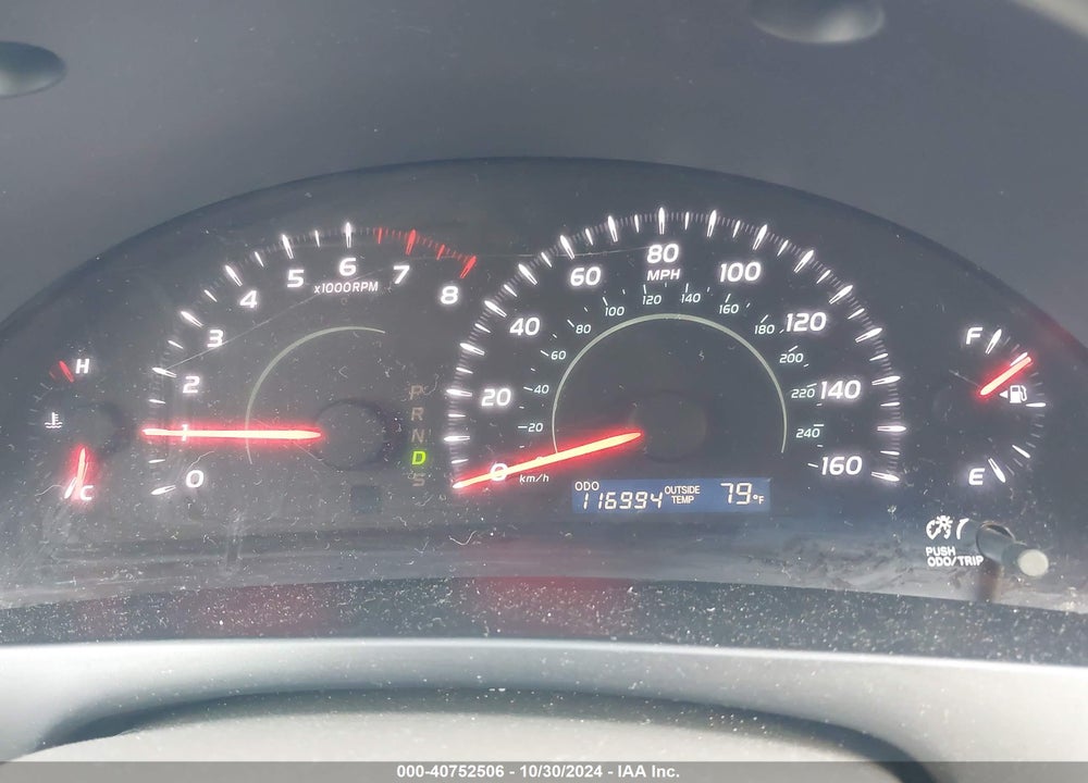 2007 TOYOTA CAMRY LE V6 VIN: JTNBK46K673025315
