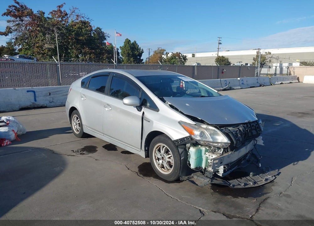 2011 TOYOTA PRIUS THREE VIN: JTDKN3DU1B0286789