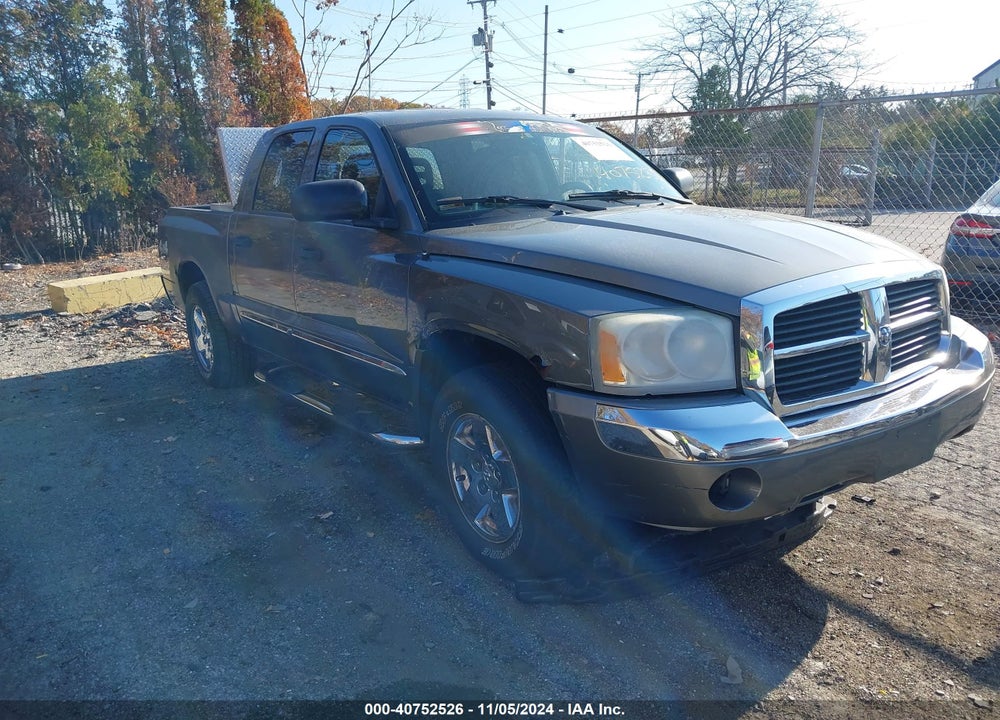 2006 DODGE DAKOTA LARAMIE VIN: 1D7HE58K26S513468