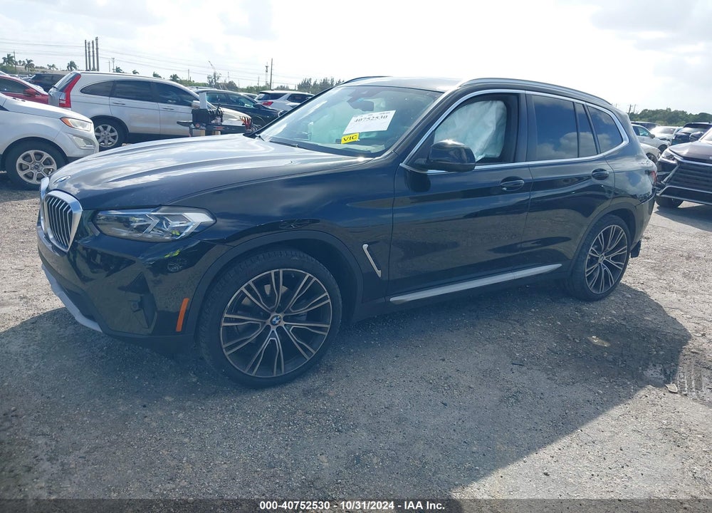 2022 BMW X3 SDRIVE30I VIN: 5UX43DP00N9K99965