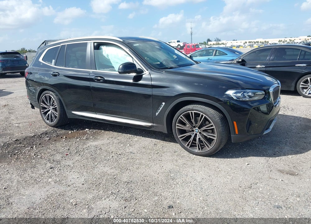 2022 BMW X3 SDRIVE30I VIN: 5UX43DP00N9K99965
